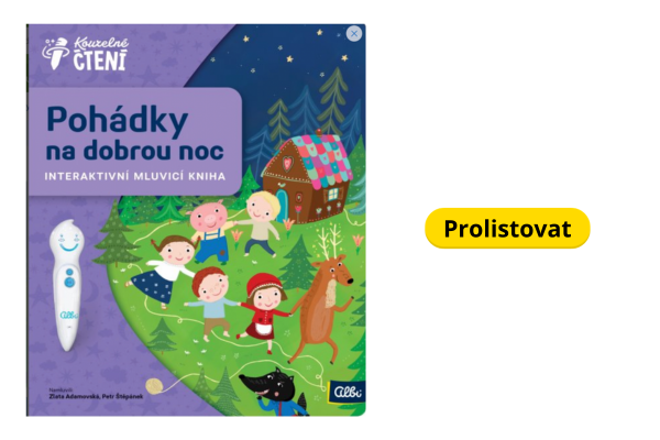 Kouzelné čtení albi - pohádky pro roční dítě